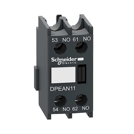 Auxiliary Contact Block, 1NO/1NC, 10 A