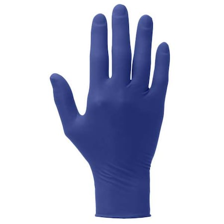 Kimtech, Disposable Gloves, 4.7 mil Palm, Nitrile, Powder-Free, M, 200 PK, Blue