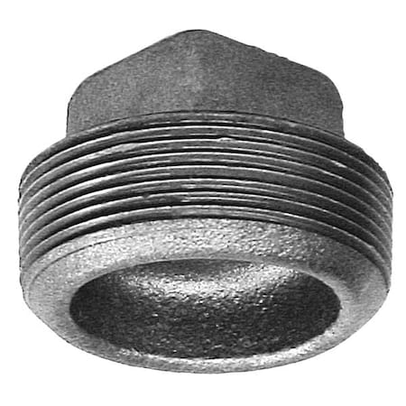 Square Head Plug Square Head Plug, 1" Pipe, MNPT, Malleable Iron, Class 150