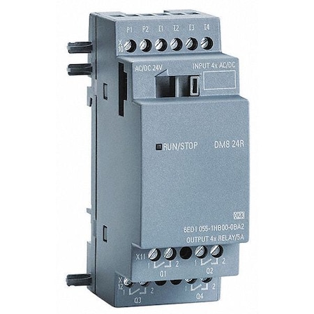 Input/Output Module,4 Inputs,4 Outputs