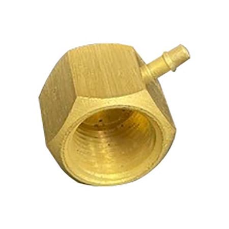 Elbow, Brass, FNPT 1/8 in, Barbed 1/8 in