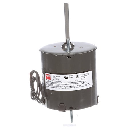 HVAC Motor,1/30 HP,3000 rpm,115V,3.3