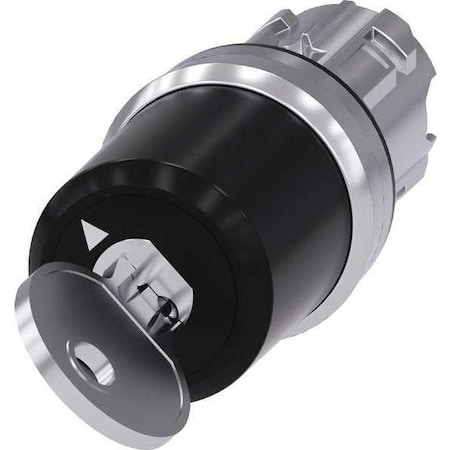 Key-Operated Switch,22mm,Metal Bezel