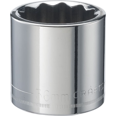 Sockets, 1/2" Drive 36mm 12 Point Shallo
