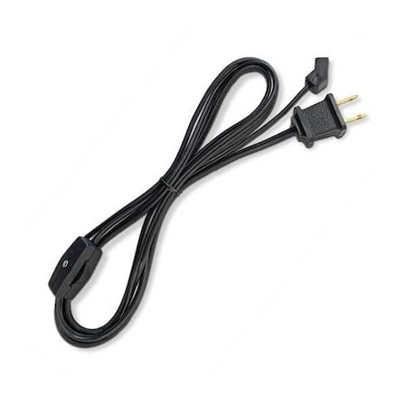 Cord Set With Plug,72 in L,115V AC