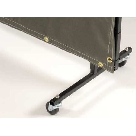 Single Leg Caster For H D Welding Screens