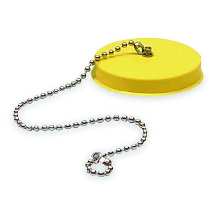 Face Wash Dust Cap, Plastic, Yellow, For Use With, Eye/Face Wash