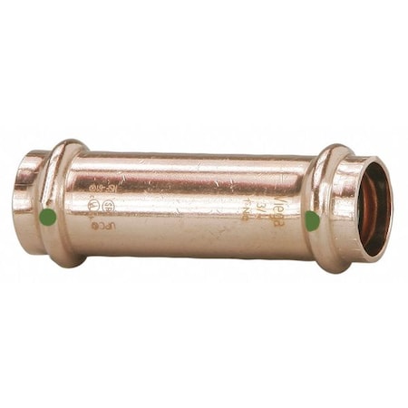 Viega ProPress extended coupling No stop, 1" x 1"