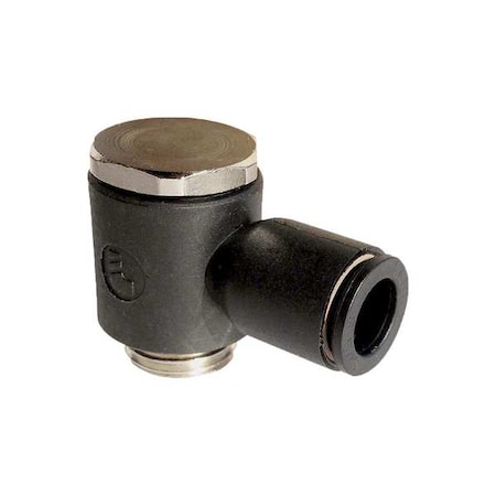 Stud, Nylon, BSPP 1/8 in, Push-Fit 8 mm