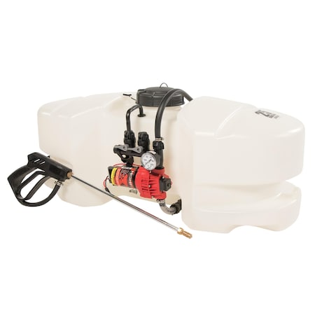 25 Gallon Deluxe Spot Sprayer w/ Manifold, 2.4 GPM, 15 ft L Hose