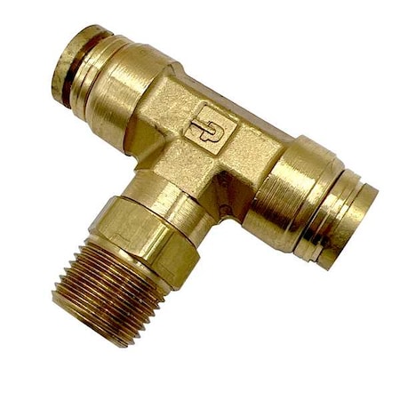 Push-to-Connect Brass DOT Push-to-Connect Fitting, Brass