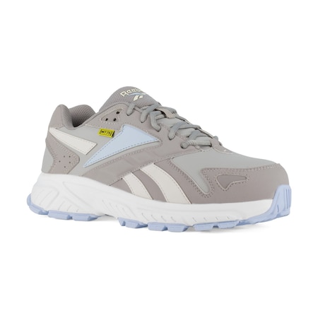 Women's Athletic Shoe, 8, Composite Toe, Blue/Gray, RB364