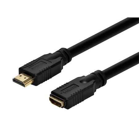 HDMI Extension Cable,Black,6 ft.,24AWG