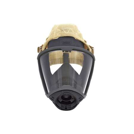 Full Face Respirator, G1 SCBA, Push to Connect, Size, L 0 Cartridges Included