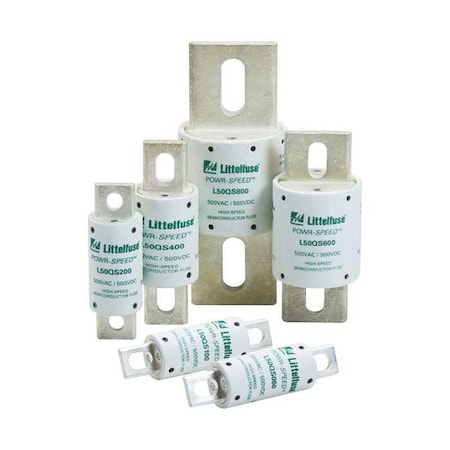 UL Class Fuse, aR Class, L50Q Series, Very Fast-Acting, 800A, 500V AC, Non-Indicating