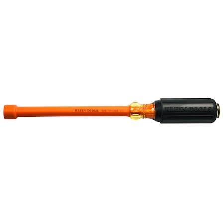 7/16-Inch Insulated Nut Driver 6-Inch Hollow Shaft