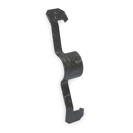 Drop Wire Clip, Conduit; Pipe Use, Steel, Zinc Phosphate