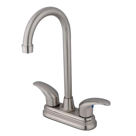 KB6498LL 4" Center Bar Faucet, Manual, 4" Mount, 2 Hole