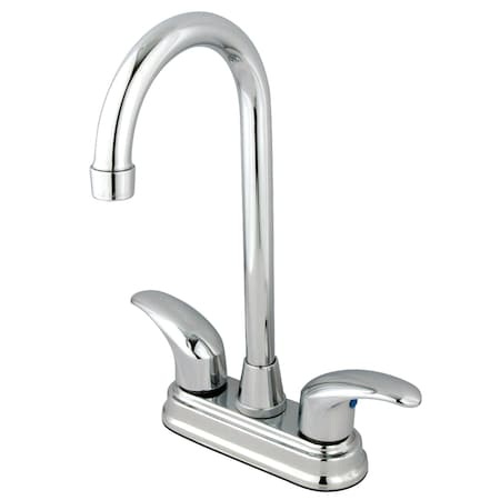 KB6491LL 4" Center Bar Faucet, Manual, 4" Mount, 2 Hole