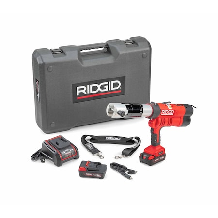 RP 342-XL Cordless Press Tool Kit With 18V Battery, Charger and Carry Case, No Jaws