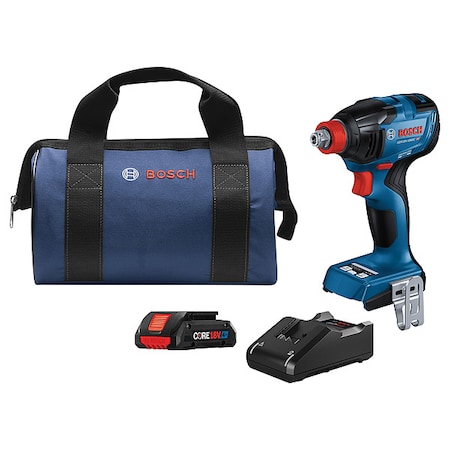 Impact Driver, 3400 RPM, 18 V DC