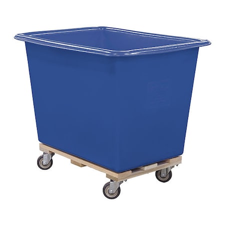Cube Truck,1/4 cu. yd.,600 lb. Cap,Blue