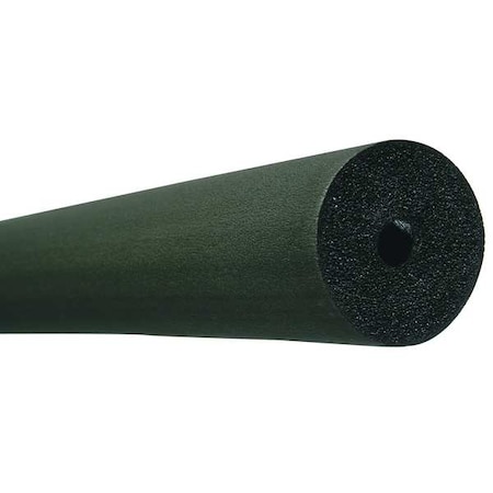 Pipe Insulation, 7/8" OD, 6 ft. L, NBR/PVC Based Elastomeric, 3/4 in Wall