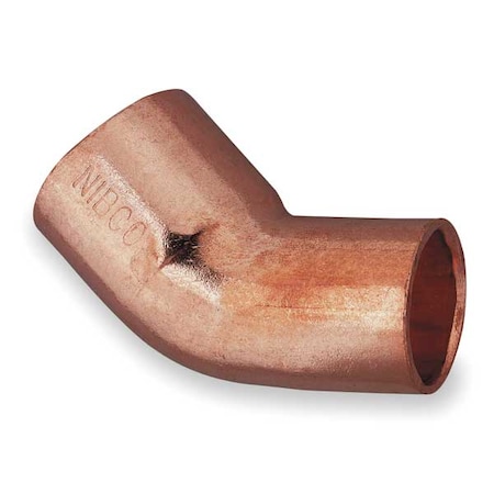 1" NOM FTG x C Copper 45 Degree Elbow