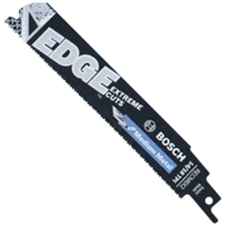 6 in x 14/18 TPI Reciprocating Saw Blade, BOSCH, 5 PK