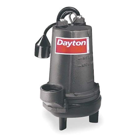 2 HP 3" Auto Submersible Sewage Pump 230V Tether