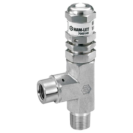 Relief Valve,Stainless Steel,1 57/100" L