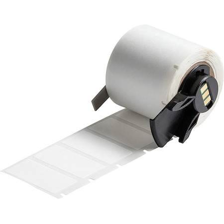 WraparoundLabel,White,Vinyl,1-1/2inW