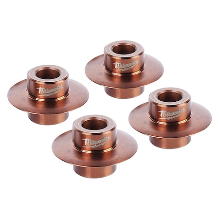 CutterWheels,3/4"H,3-3/4"W,6-1/2"L,PK4
