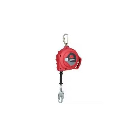 PROTECTA(R) Self Retracting Lifeline, 50 ft. Length, Swivel Snap Hook, Steel, 1 Leg(s)
