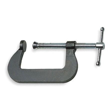 C-Clamp,3",Steel,Light Duty,1100 lb.