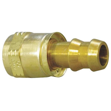 Hydraulic Hose Fitting, Straight, 3/8