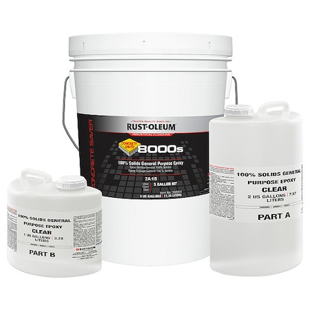 Epoxy Coating, Flat Finish, Clear, Solvent Base