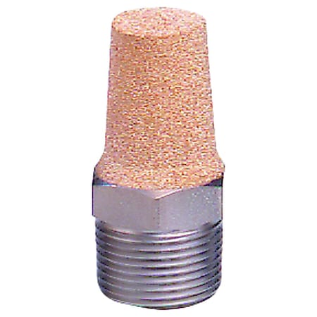 Muffler,Steel,1/4" Air Inlet,BSP