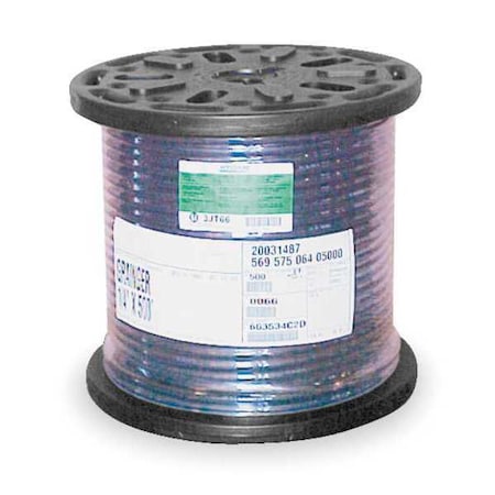 1" x 450 ft Nitrile Bulk Multipurpose Air Hose 200 psi BK
