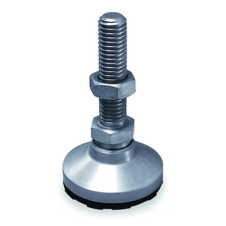 Level Mount, Swivel Stud, 1/4-20, 1in Base, Load Capacity: 200 lb