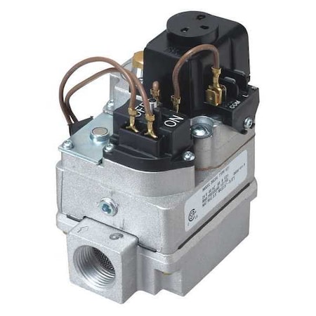 Gas Valve, Natural Gas, Standing Pilot, 24 V, Slow Opening, 0.6A, -40 Degrees to 175 Degrees F