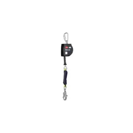 Nano-Lok Self-Retracting Lifeline, 15 ft. Length, Swivel Snap Hook, 1 Leg(s), 420 lb Weight Capacity