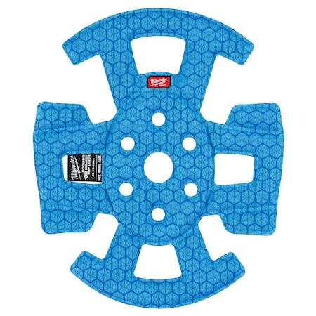 Safety Helmet Cooling Liner, Fits BOLT Helmets, Polyester, 4 hr Cooling Time, Attaches to Suspension
