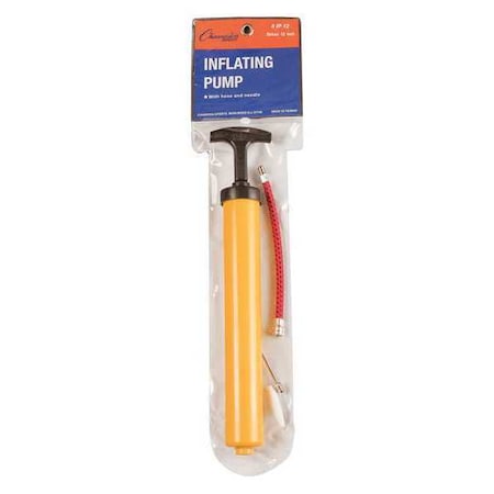 Hand Pump,0.43 lb.,Plastic,Size 12in.