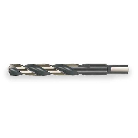 135 Degree Heavy Duty Mechanics Length Drill Cle-Line 1876 Black & Gold HSS RHS/RHC 27/64