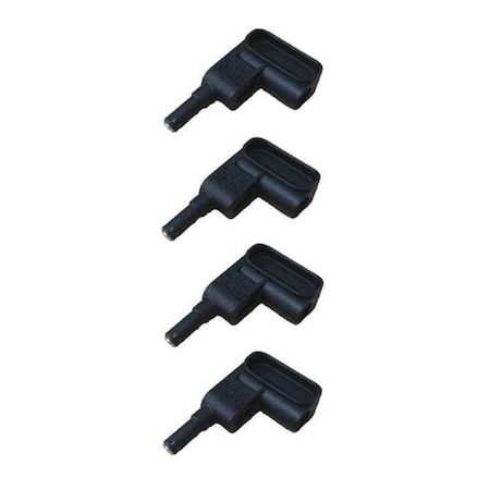 Test Probe, Black, 1000 V, 4 A, TPE; PVC