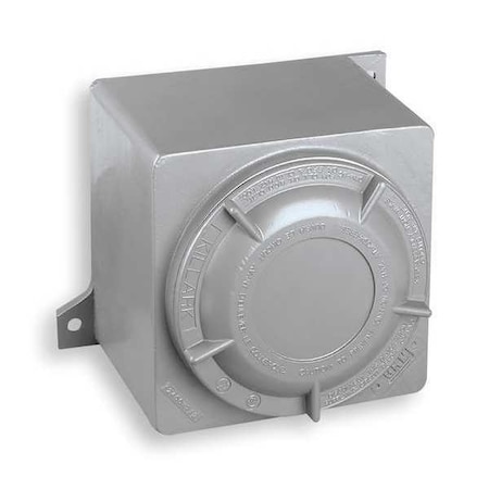 Screws Electrical Enclosures, 3-3/4 in H, 2.68 in D, 3-3/4 in W, 3, 4, 4X, Copper-Free Aluminum