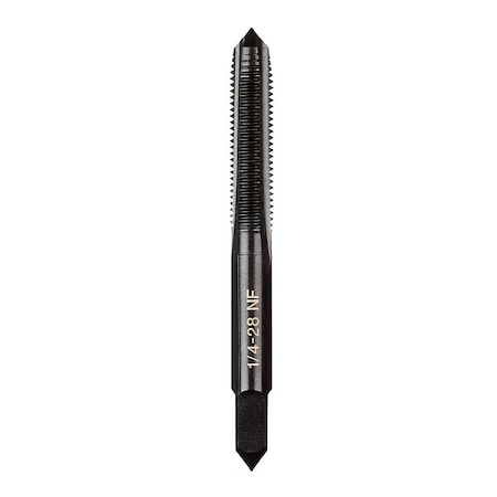 1/4"-28 NF Straight Flute Plug Tap