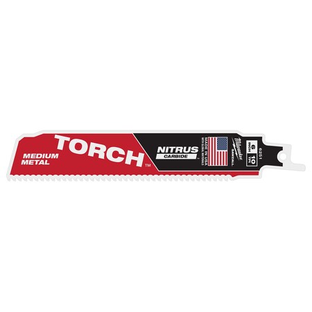 6 in x 10 TPI, Reciprocating Saw Blade, 1-PK