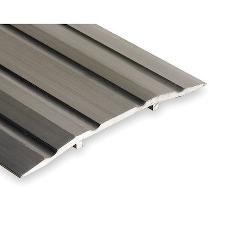 Saddle Threshold,Fluted Top,3 ft.,Alum